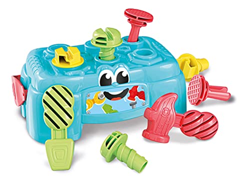 Clementoni - Baby Clementoni - Work Bench Learning and Activity Toys for Kids from 10 Months