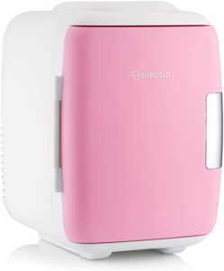 Subcold Classic4 Mini Fridge - Cooler & Warmer | 4 Litre/6 Cans | AC+USB | Portable Small Fridge for Skincare