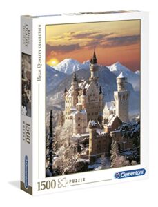 Clementoni - 31925 - Collection Puzzle for Adults and Children- Neuschwanstein - 1500 Pieces