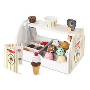 Melissa & Doug Wooden Ice Cream Set