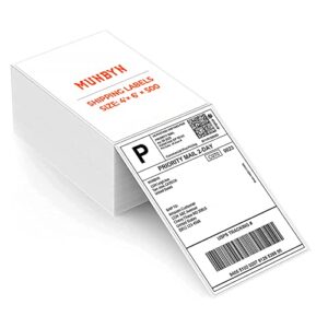 MUNBYN Thermal Labels 4x6 Fanfold for Label Printer