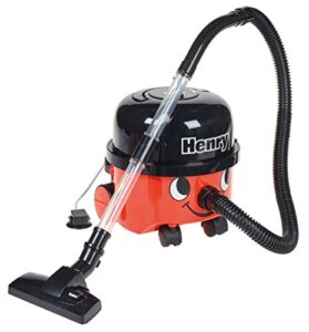 Casdon Henry Vacuum Cleaner. Toy Vacuum Cleaner For Children Aged 3+. Looks And Works Just Like The Real Thing Single( 23.2 x 21.2 x 22.8 cm)