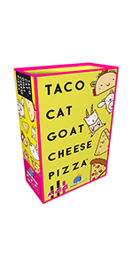 Blue Orange Taco Cat Goat Cheese Pizza Card Game Ages 8+ 2-8 Players 10-30 Minute Playing Time