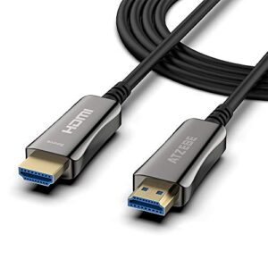 ATZEBE Fiber Optic HDMI Cable -50m