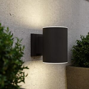 Grantham Up & Down Outdoor Solar Powered Wall Light            [Energy Class A]