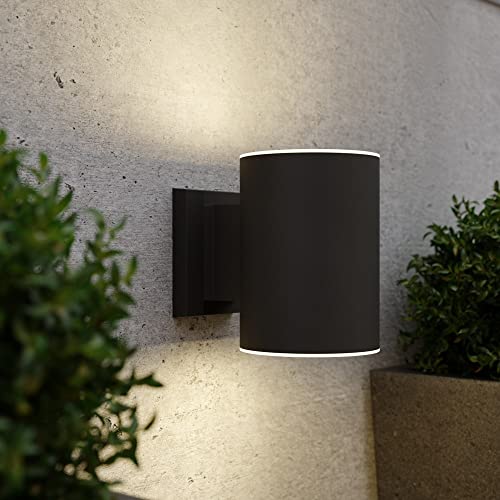 Grantham Up & Down Outdoor Solar Powered Wall Light            [Energy Class A]