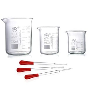 Yizerel Glass Beakers