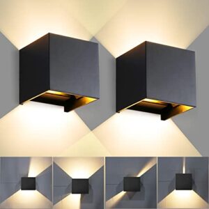 CANMEIJIA Outdoor Wall Lights 12W