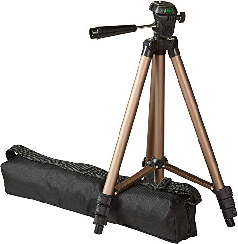 Amazon Basics 127-cm (50-Inch) Lightweight Tripod with Bag