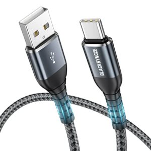 BLACKSYNCZE USB C Cable 2M