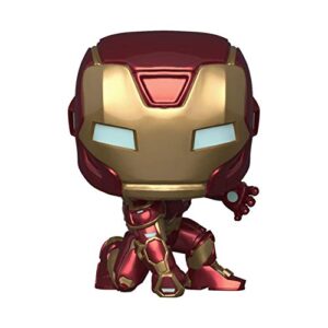 Funko 47756 POP Marvel: Avengers Game-Iron Man (Stark Tech Suit) Collectible Toy