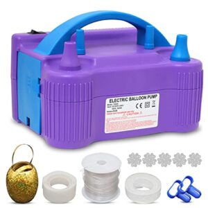 Bomplash Electric Balloon Pump UK - Dual Mode Air Blower for Quick and Effortless Balloon Inflation - Perfect for Parties