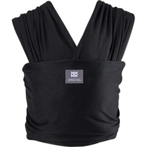 Bebamour Baby Carrier Newborn All in 1 Stretchy Baby Carrier Sling for 0-16KG Cotton Baby Carrier Wrap Baby Sling