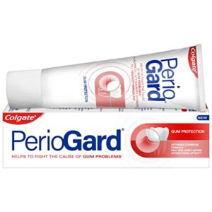 Colgate PerioGard Gum ProtectionToothpaste 75ml | Gum health toothpaste | Helps fight plaque bacteria | Dual active formula | Helps to keep gums healthy