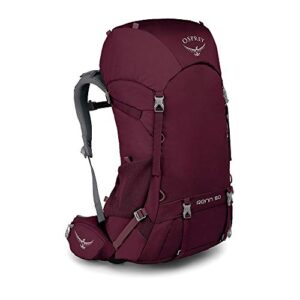 Osprey Renn 50 Women's Ventilated Backpacking Pack - Aurora Purple (O/S)