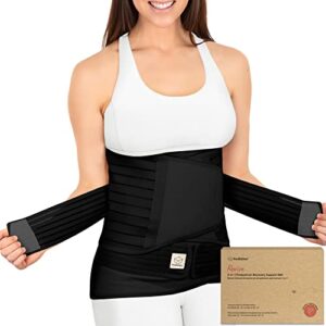 3 in 1 Postpartum Belly Support Recovery Wrap - Postpartum Belly Band