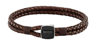 BOSS Jewelry Men's SEAL Collection Bracelet Brown - 1580048M