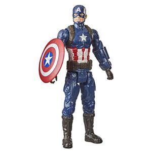 Avengers Marvel Titan Hero Series Collectible 30-cm Captain America Action Figure