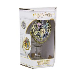 Paladone Harry Potter Hogwarts Crest Colour Change Tumbler Drinking Glass