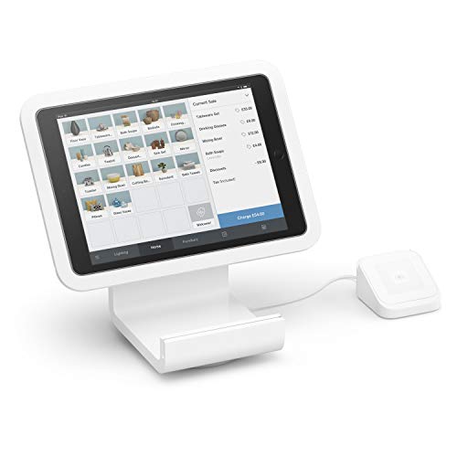 Square Stand Including Card Reader and Dock - Integrated payment terminal & till system for accepting Contactless