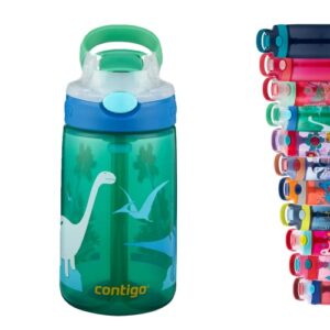 Contigo Gizmo Flip Autospout Kids Water Bottle with Flip Straw