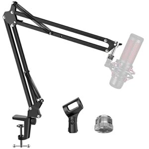InnoGear Microphone Stand Mic Arm Micro Boom Arm with 3/8" to 5/8" Screw Adapter