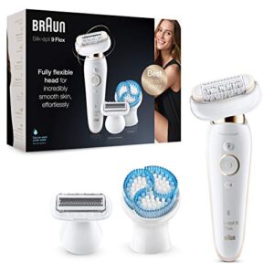 Braun Silk-épil 9 Flex Epilator With Flexible Head for Easier Hair Removal