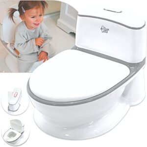 Pote Plus - My First WC Potty (Grey) - Mother & Baby Award Gold Winner 2023 for Best Potty Training Produc