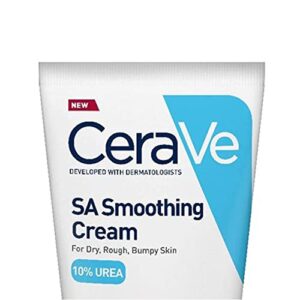 CeraVe SA Smoothing Cream for Rough and Bumpy Skin 177ml with Salicylic Acid and 3 Essential Ceramides