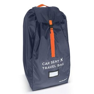 Huckaboo Car Seat Travel Bag - Strong Non Rip Nylon Car Seat Bag for Child Seats