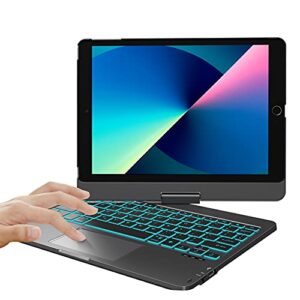 CHESONA Case with Keyboard for iPad 9th Generation 2021