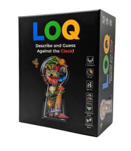 LOQ Games LOQ | Describe and Guess Against the Clock! | The Ultimate Word Game | 2–20 players | Family Fun | Board Game for Adults and Teenagers