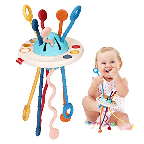INSTOY Montessori Travel Toys for 1 Year Old Boys Gifts,Baby Sensory Toys 6-12-18 Months