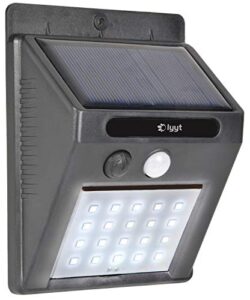 Waterproof 20 LED Solar Outdoor Security Light Daylight White Motion Senso