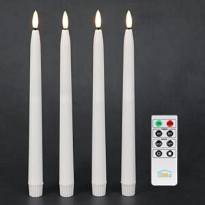 Fanna Flameless Taper Candles with Timer