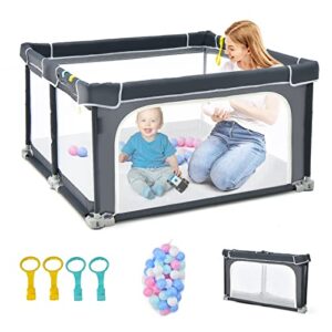 COSTWAY Baby Playpen for Babies and Toddlers