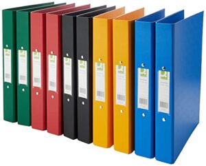Q-Connect A4 2 Ring Binder Polypropylene - Assorted