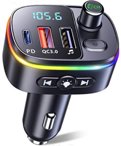 Mohard FM Transmitter for Car Bluetooth 5.0