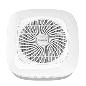 MELODYSUSIE Nail Dust Collector with Reusable Filter Low Noise Nail Vacuum Cleaner Fan Electric Nail Dust Suction Machine for Acrylic Nails Polishing