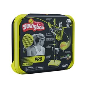 Pro All Surface Swingball | Swingball's Ultimate Game for 6+ to Adults | Real Tennis Ball and 2 Power Bats | Superior All Surface Base