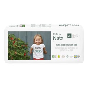 Eco by Naty Baby Nappies - Plant-Based Eco-Friendly Diapers