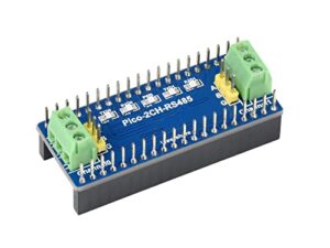 Waveshare 2-Channel RS485 Module for Raspberry Pi Pico Incorporates RS485 Transceiver SP3485 Using UART Bus