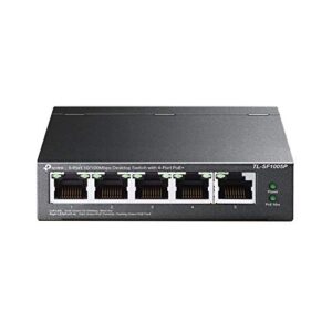 TP-Link PoE Switch 5-Port 100 Mbps
