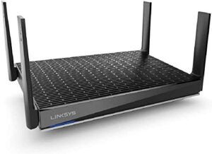 Linksys MR9600 Dual Band Mesh WiFi 6 Router (AX6000) - Works with Velop Whole Home WiFi System - Wireless Internet Gaming Router with MU-MIMO