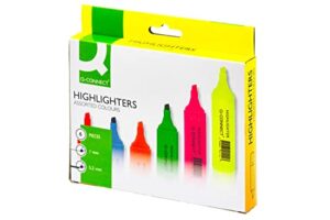 Q-Connect Highlighter Pens KF01909 - Assorted Colours