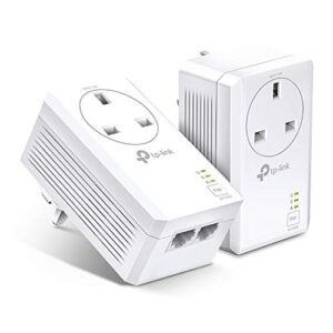 TP-Link TL-PA7027P KIT AV1000 2-Port Gigabit Passthrough Powerline Starter Kit