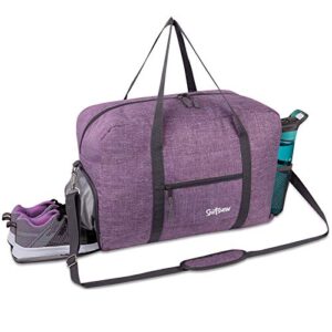 Sports Gym Bag with Wet Pocket & Shoes Compartment