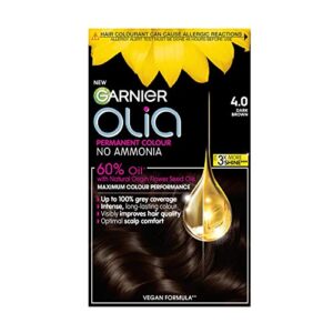 Garnier Olia 4.0 Dark Brown Permanent Hair Dye