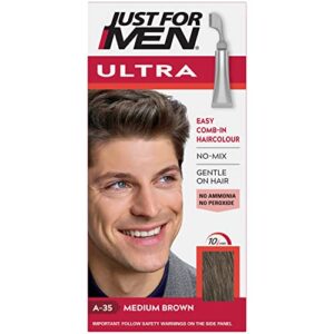 Just for Men Ultra Medium Brown Hair Colour Dye For Short Hair