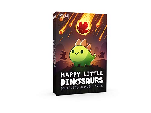 TeeTurtle | Happy Little Dinosaurs Base Game | Board Game | Ages 8+ | 2 to 4 Players | 30 to 60 Minutes Playing Time